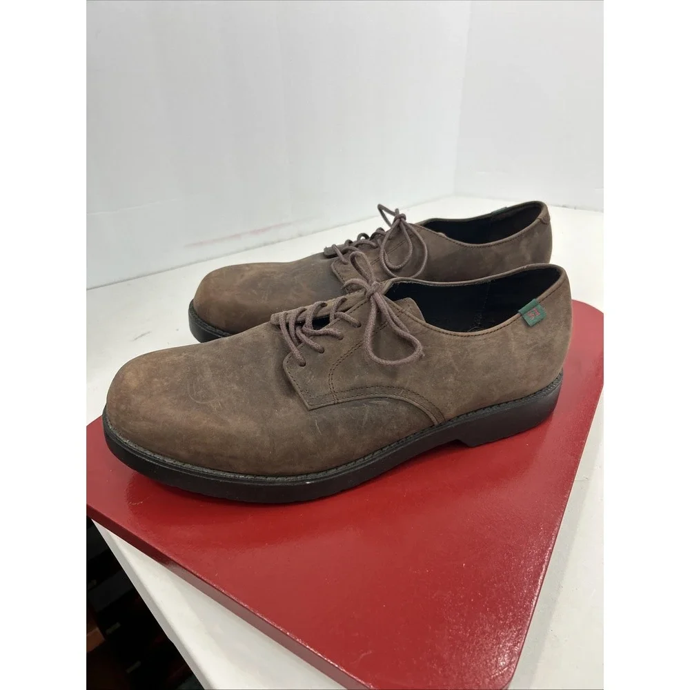 School Issue Semester Brown Suede Men's Lace Up‎ Oxford Size 11M Academia Preppy